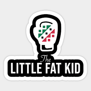 Mexican Boxer Style - Little Fat Kid Sticker